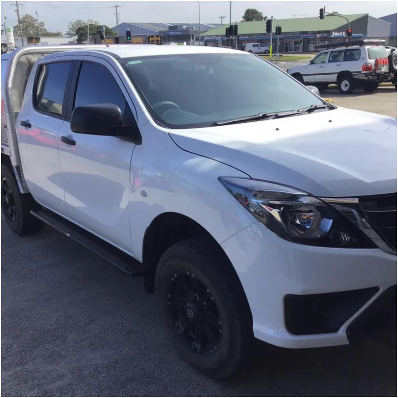 Load image into Gallery viewer, Rockarmor Steel Rockslider Side Steps To Suit Mazda Bt50 Dual Cab/Extra Cab 2012-2020 - Side Steps
