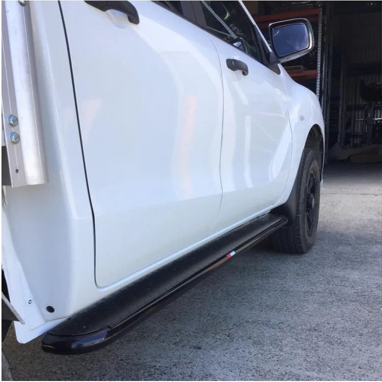 Load image into Gallery viewer, Rockarmor Steel Rockslider Side Steps To Suit Mazda Bt50 Dual Cab/Extra Cab 2012-2020 - Side Steps
