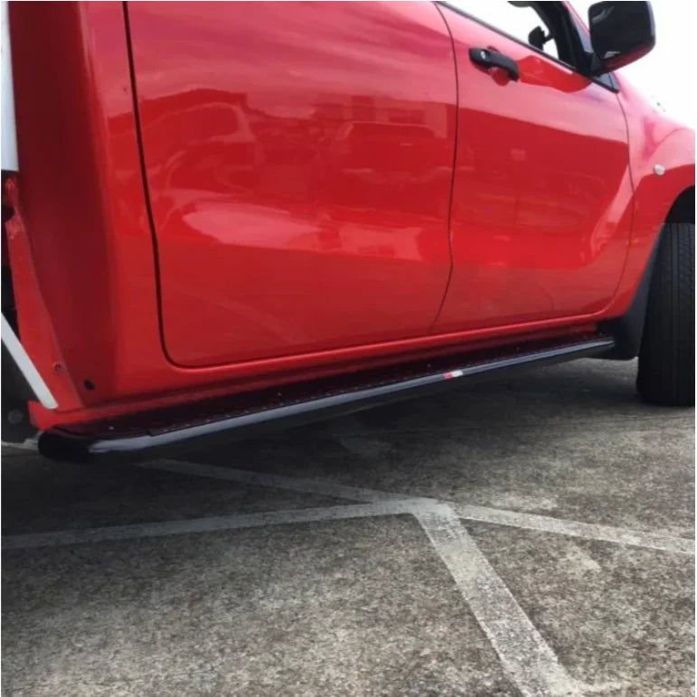 Load image into Gallery viewer, Rockarmor Steel Rockslider Side Steps To Suit Mazda Bt50 Dual Cab/Extra Cab 2012-2020 - Side Steps
