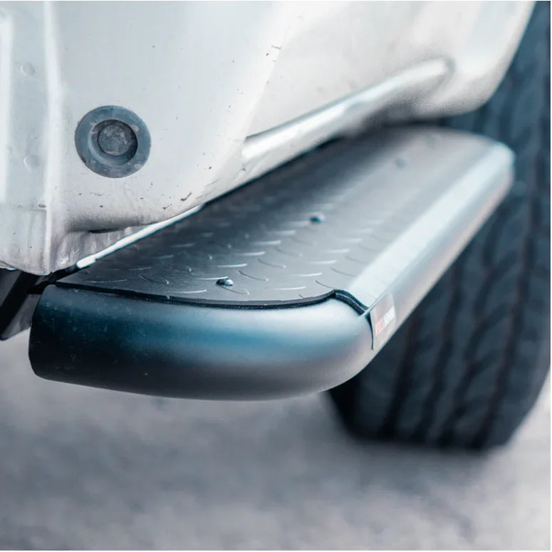 Load image into Gallery viewer, Rockarmor Steel Rockslider Side Steps To Suit Toyota Hilux N70 2005-2015 Single Cab - Side Steps
